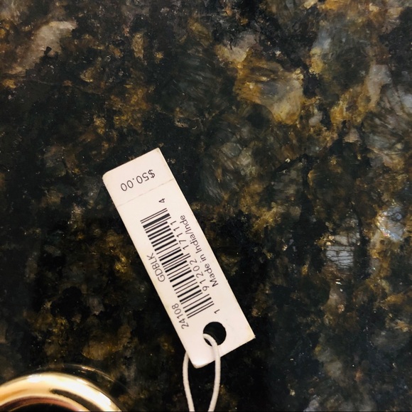 COACH Selena Gomez Black Heart Stars Bag Charm - Picture 3 of 3